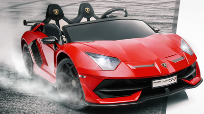 2026 Lamborghini Aventador SVJ 24V XL 2 Seater Kids Ride On Car with Remote Control