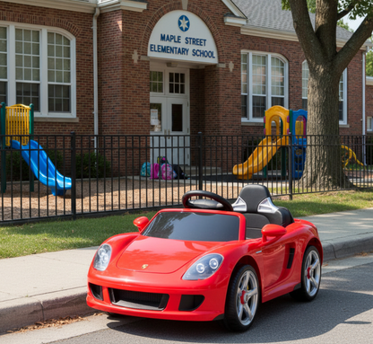 2026 Porsche Carrera GT 12V Kids Ride On Car DELUXE with Remote Control