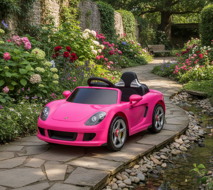 2026 Porsche Carrera GT 12V Kids Ride On Car DELUXE with Remote Control