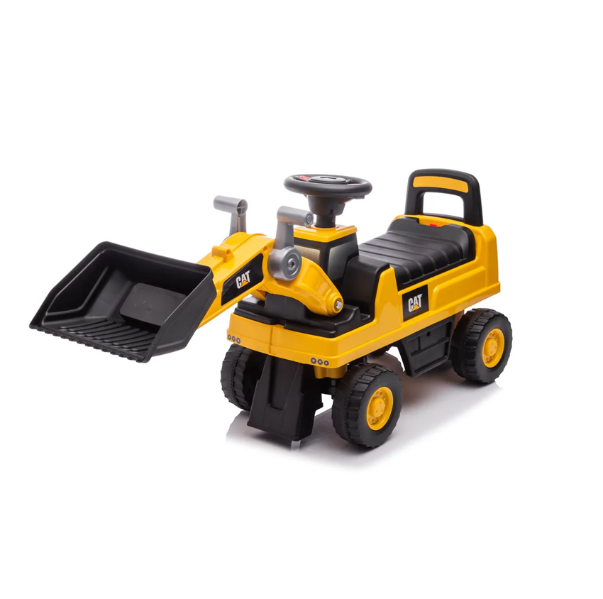 2026 CAT Excavator Foot to Floor Ride On Push Car for Age 1 to 3
