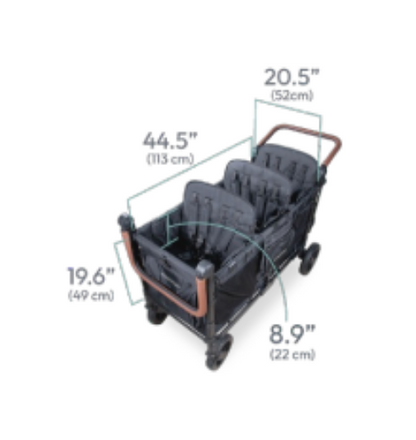 2026 Wonderfold W6 Luxe Pro 6 Seater Stroller Wagon