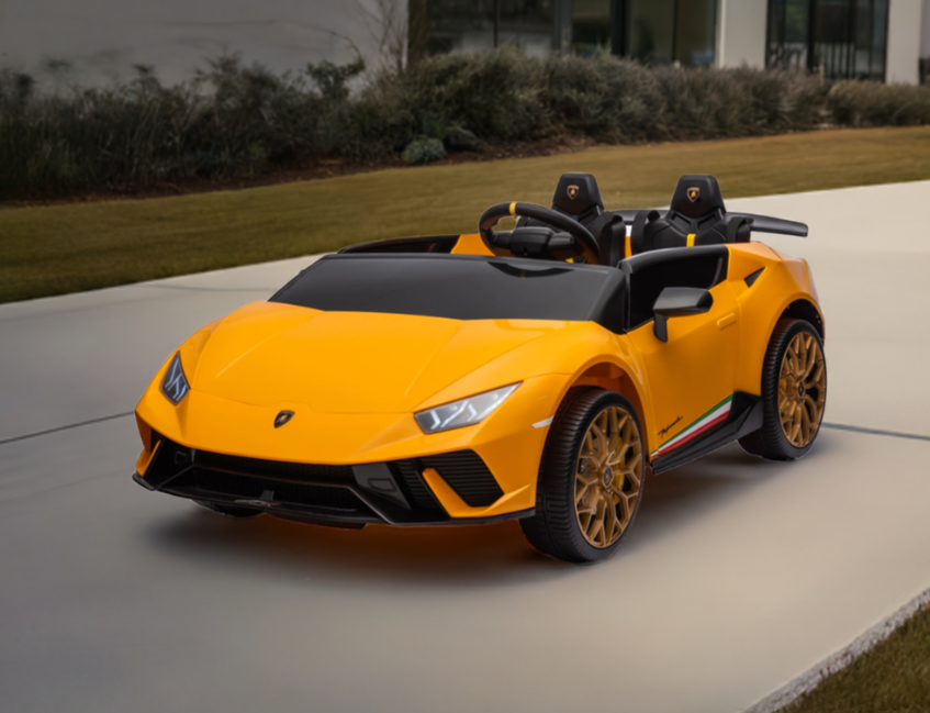 2026 Lamborghini Huracan 24V 2 Seater DELUXE Kids Ride On Car with Remote Control