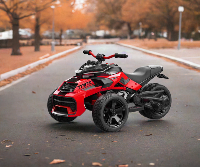 2026 24V 3 Wheel SPIDER 2 Seater Ride On Motorcycle Age 3 to 7 with Remote Control