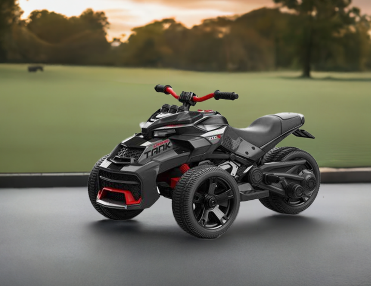 2026 24V 3 Wheel SPIDER 2 Seater Ride On Motorcycle Age 3 to 7 with Remote Control