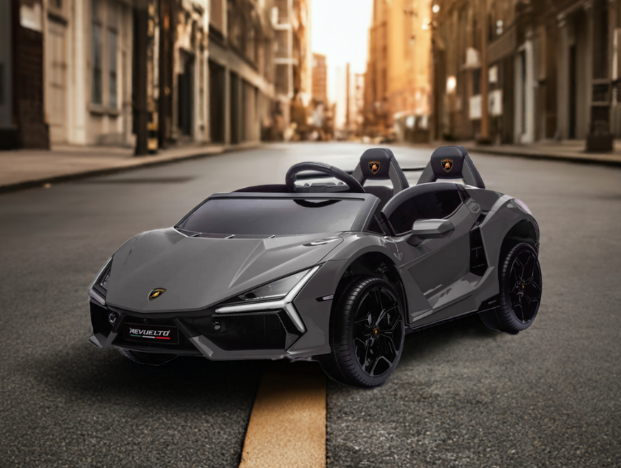 24V Lamborghini Revuelto 4x4 2 Seater Kids Ride On Car with Remote Control