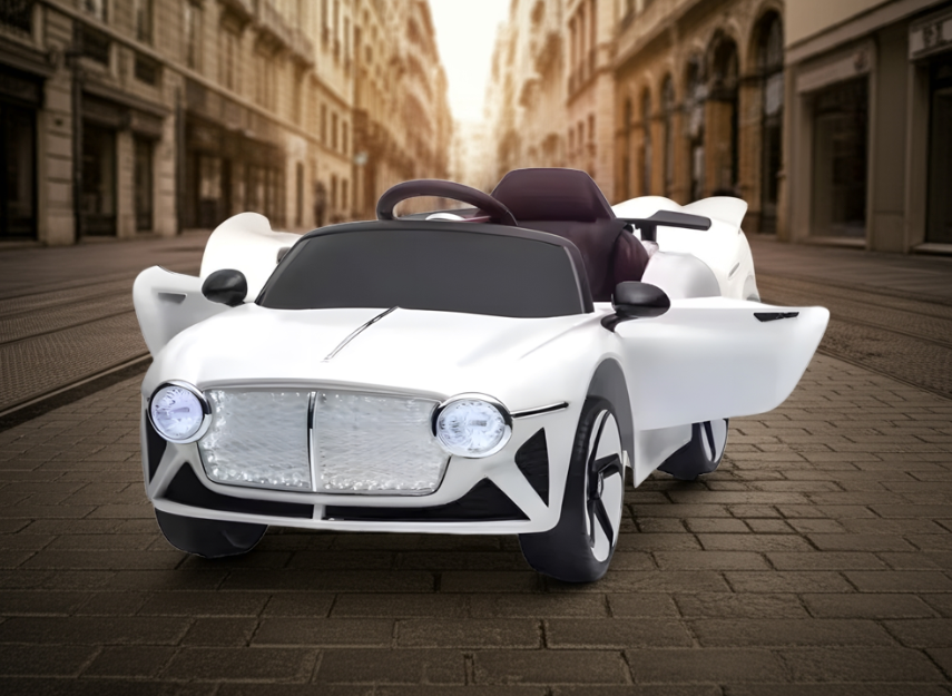 2026 Bentley Style 12V Kids Ride On Car with Remote Control