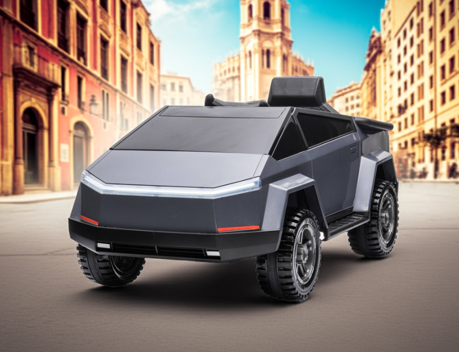 2026 Tesla Cybertruck Style 12V Kids Ride On Car with Remote Control