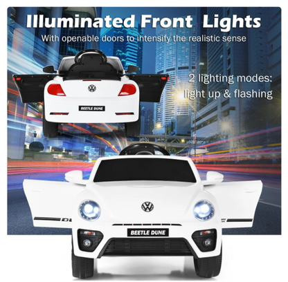Volkswagen Beetle 12V Kids Ride On Car with Remote Control