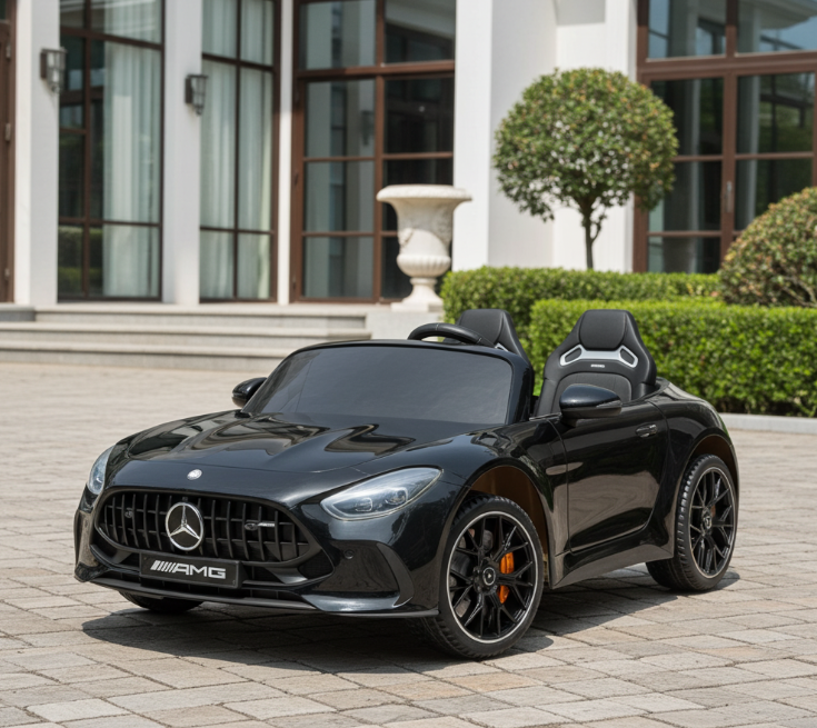 2026 24V Mercedes Benz AMG GT63 2 Seater Kids Ride On Car - NEW Silent Motor