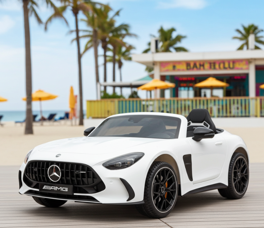 2026 24V Mercedes Benz AMG GT63 2 Seater Kids Ride On Car - NEW Silent Motor
