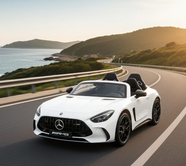 2026 24V Mercedes Benz AMG GT63 2 Seater Kids Ride On Car - NEW Silent Motor