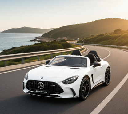 2026 24V Mercedes Benz AMG GT63 2 Seater Kids Ride On Car - NEW Silent Motor