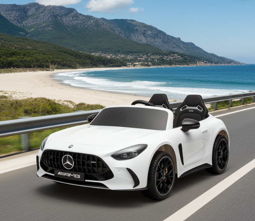 2026 24V Mercedes Benz AMG GT63 2 Seater Kids Ride On Car - NEW Silent Motor