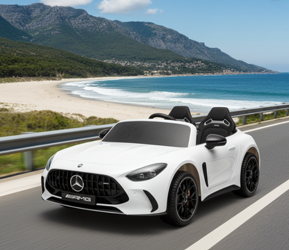 2026 24V Mercedes Benz AMG GT63 2 Seater Kids Ride On Car - NEW Silent Motor