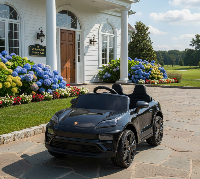 2026 24V Porsche Macan Turbo Kids Ride On with Remote Control