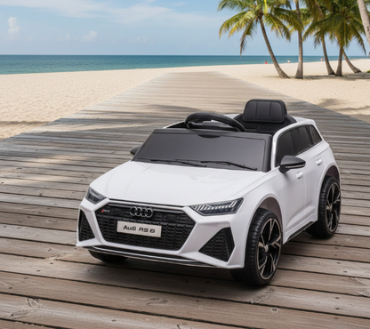 2026 Audi RS6 12V DELUXE Kids Ride On Car with Remote Control