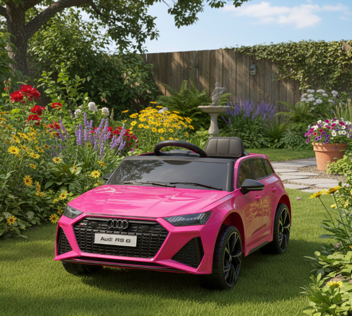 2026 Audi RS6 12V DELUXE Kids Ride On Car with Remote Control
