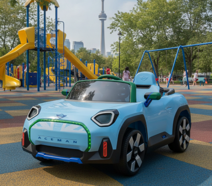 2026 Mini Aceman 12V Kids Ride On Car with Remote Control