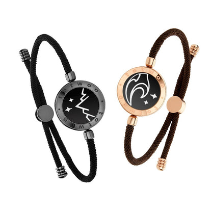 Long Distance Touch Couple Bracelets
