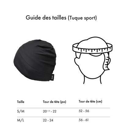 Tuque sport en asclépiade