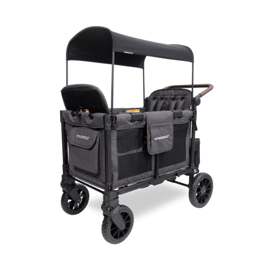 Wonderfold W4 Luxe Pro Quad Stroller Wagon