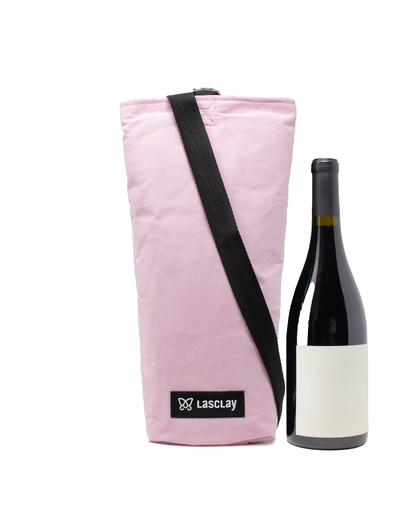 Sac à bouteille de vin isolé à l'asclépiade