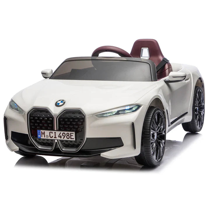 2026 BMW I4 12V Kids Ride On Car DELUXE with Remote Control