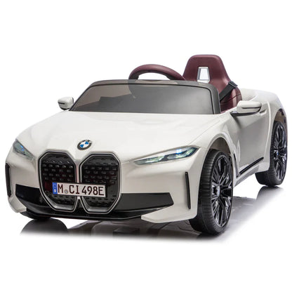 2026 BMW I4 12V Kids Ride On Car DELUXE with Remote Control