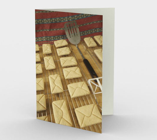 Set of 3 Blank Greeting Cards | 5 x 7 | Baked Envelopes