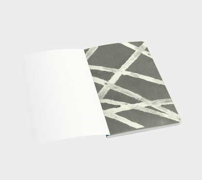 Small | Notebook | White Lines