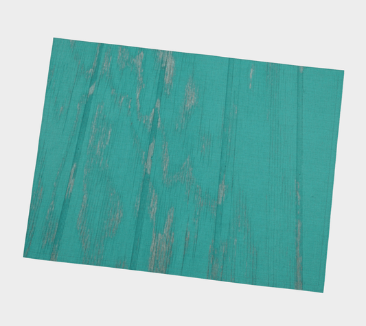 Placemat | Turquoise Barn Board