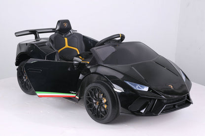 2026 12V Lamborghini Huracan DELUXE Kids Electric Ride On Car with Remote Control