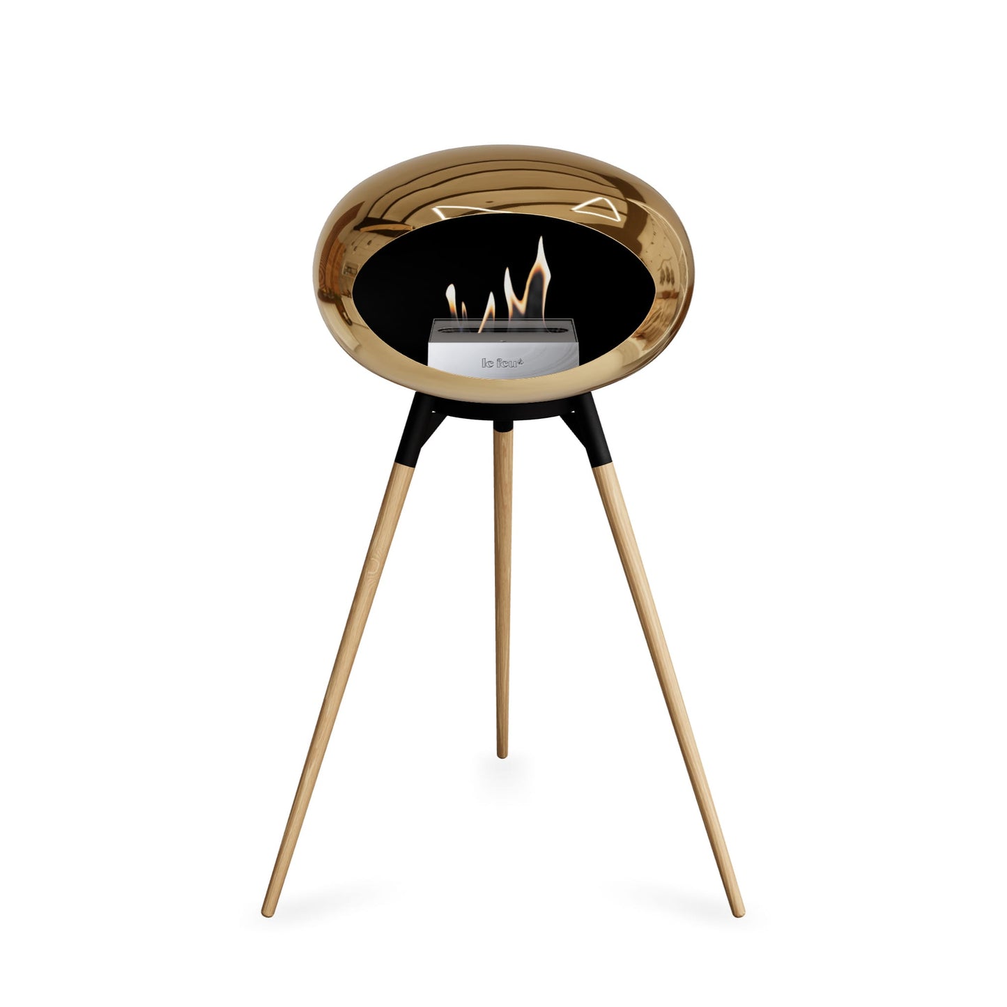 Le Feu Ground High Dome <br>Chromed Rose Gold