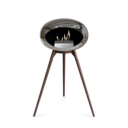 Le Feu Ground High Dome <br>Chromed Silver