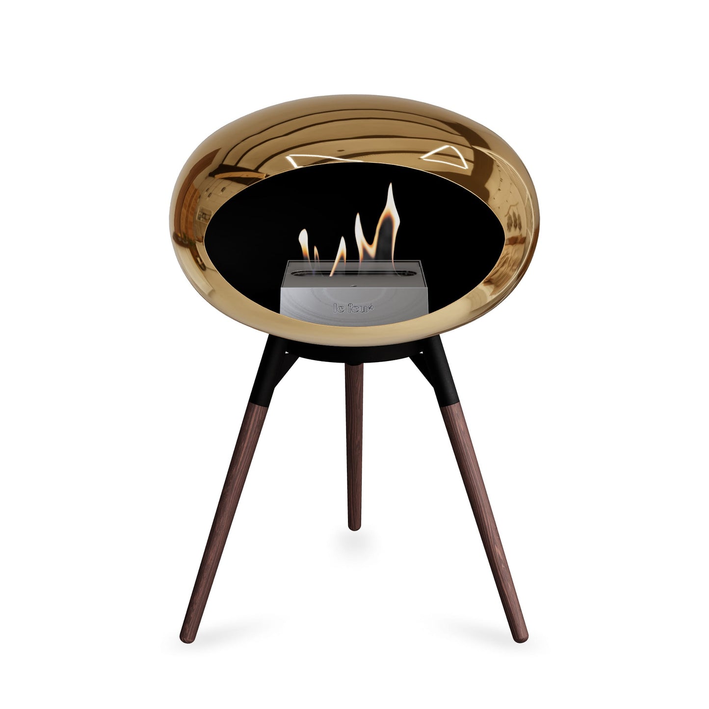 Le Feu Ground Low Dome <br>Chromed Rose Gold