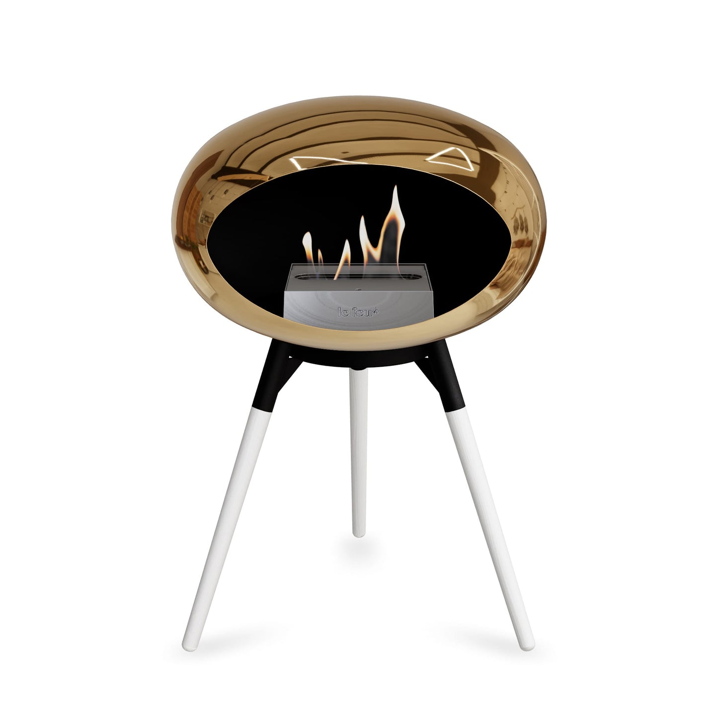 Le Feu Ground Low Dome <br>Chromed Rose Gold