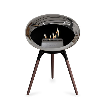 Le Feu Ground Low Dome <br>Chromed Silver