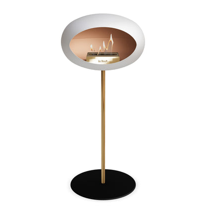 Le Feu Steel High Dome <br>White