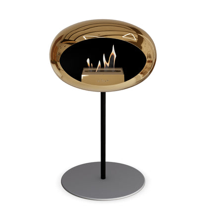 Le Feu Steel Low Dome <br>Chromed Rose Gold