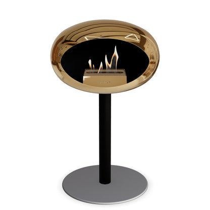 Le Feu Steel Low Dome <br>Chromed Rose Gold