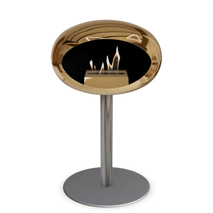 Le Feu Steel Low Dome <br>Chromed Rose Gold