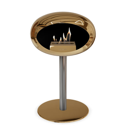 Le Feu Steel Low Dome <br>Chromed Rose Gold