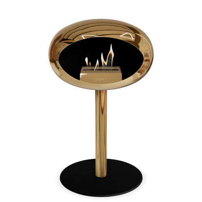 Le Feu Steel Low Dome <br>Chromed Rose Gold