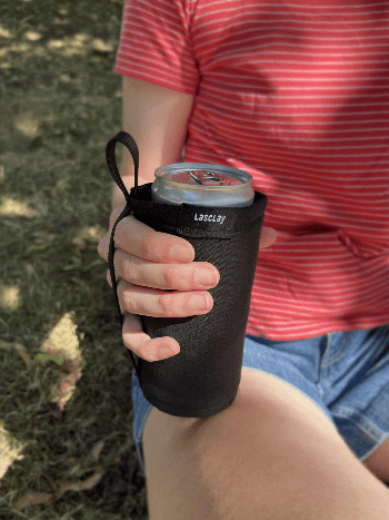 Manchon isotherme pour canettes minces