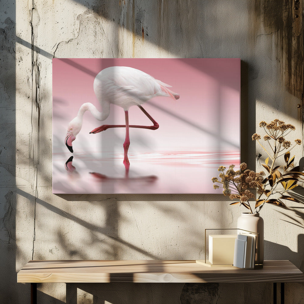 Wall art Flamingo