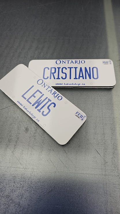 Personalized Custom License Plate for Kids Car