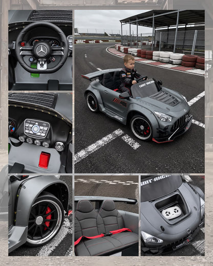 2026 24V Mercedes Benz GT Widebody NEW 2 Seater Race Car with Remote Control with DRIFT