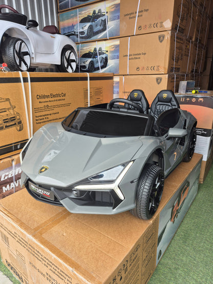24V Lamborghini Revuelto 4x4 2 Seater Kids Ride On Car with Remote Control