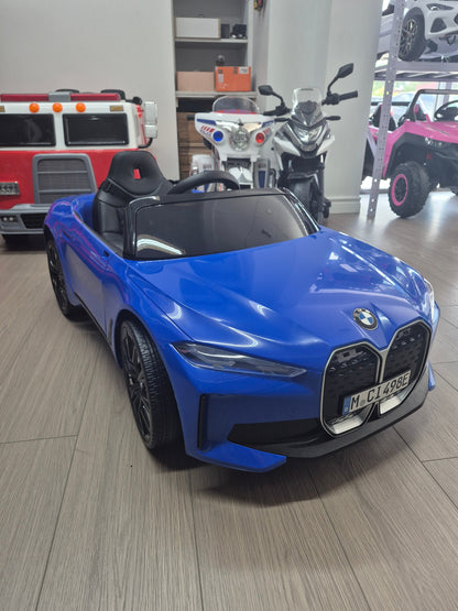 2026 BMW I4 12V Kids Ride On Car DELUXE with Remote Control