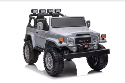 2026 24V Toyota FJ-40 4X4 2 Seater Kids Ride On Car with Remote Control DELUXE